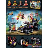 ZHEGAO QL1638 1638 non Lego CHIẾN TRANH NIU DEVIL. bộ đồ chơi xếp lắp ráp ghép mô hình Monkie Kid JOURNEY TO THE WEST Tây Du Ký Tôn Ngộ Không 506 khối