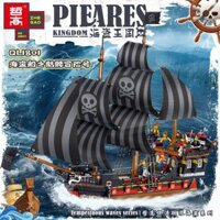 ZHEGAO QL1801 1801 982003  CUỘC PHIÊU LƯU CỦA PIRATE SHIP bộ đồ chơi xếp lắp ráp ghép mô hình Pirates Of The Caribbean Cướp Biển Vùng Caribe 987 khối