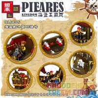 ZHEGAO QL1805 1805 982006 non Lego VƯƠNG QUỐC CƯỚP BIỂN TÀU MOBIDI bộ đồ chơi xếp lắp ráp ghép mô hình Pirates Of The Caribbean PIEARES KINGDOM Cướp Biển Vùng Caribe 1436 khối