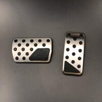 ZHHRHC Car Accessories Accelerator Brake Pedal Cover,for Jeep Compass Liberty Patriot Patriot,for Dodge Journey JCUV,for Fiat Freemont