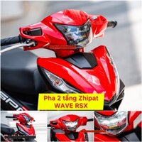 [ZHIPAT] Đèn Pha led 2 tầng Wave RSX fi 2014 2015 2016 2015 2016 2017 2018 2019 2020 2021 2022 2023 2024 f1 zhi.pat cơ