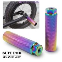 Zhixaowan Xe Đạp Chốt Phụ Kiện Xe Đạp Xe Tay Ga Phụ Kiện BMX Chốt Hợp Kim Nhôm Chống Trượt 3 / 8 '' Trục Xe Đạp Để Chân Đòn Bẩy