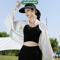 Zhonggon1667 Tay Lái Xe, Chống Nắng Thoáng Khí Tay Mùa Hè, Khăn Choàng Thể Thao Ice Silk Khăn Đi Xe Đạp