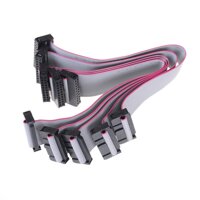 zhou 5Pcs 20-Pin IDC Flat Ribbon DATA Cable 20CM 2.54MM Pitch AVR ISP JTAG Wire  0  0  0  0  0