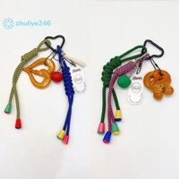 Zhuliye246  Cô Gái Đào Nước Alkaline Van Móc Khóa Mặt Dây Chuyền Túi Đồ Trang Trí Dây Xích Điện Thoại Di Động Đẹp