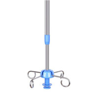 Zhuoxiang Sky Rail Đế truyền dịch quỹ đạo Boom Drip Stand treo chai di động dày hình chữ U Đế truyề