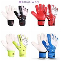Zhuxaowan 1 Đôi Găng Tay Thủ Môn, Size 5-10 Găng Tay Thủ Môn Bóng Đá Trẻ Em Chống Trơn Trượt, Thi Đấu Cao Su Dày Có Thể Điều Chỉnh Trò Chơi Thủ Môn Găng Tay Bóng Đá