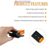 Zhuxaowan 4 Phụ kiện dụng cụ cầm tay, Kẹp túi thắt lưng đồ lặt vặt chắc chắn, Móc đai lưu trữ bằng nhựa ABS bền