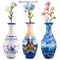 Zhuxaowan Bình Xếp Hình 3D, Sắp Xếp Hoa Trang Trí Nhà Bình Hoa Ghép Hình, Quà Tặng Sinh Nhật Khối Xây Dựng Chai Lắp Ráp Đồ Chơi DIY Câu Đố Nhựa Cong Đồ Chơi Trẻ Em