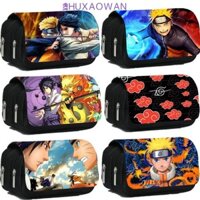 Zhuxaowan Hộp Đựng Học Sinh Đa Năng Naruto Anime Hình Uzumaki Naruto Dây Kéo Túi Đựng Bút Chì