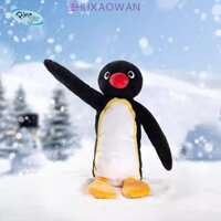 Zhuxaowan Penguins Pencilcases, Túi đựng mỹ phẩm trang điểm Túi bút chì Pingu, Quà tặng sinh nhật Búp bê sang trọng Dây kéo Túi lưu trữ Pingu Đồ chơi sang trọng Đồ dùng học tập