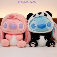 Zhuxaowan Stitch Cos Panda Sang Trọng Búp Bê, PP Cotton Koala Panda Lilo Stitch Đồ Chơi Sang Trọng, Cô Gái Đáng Yêu Lợn Cừu Lông Tơ Cosplay Đồ Chơi Anime Nhồi Bông Trẻ Em Bé Gái Bé Trai