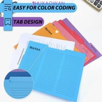 Zhuxaowan Thư mục Manila có thể ghi được, Ghi chú viết đa chức năng Lineate a4 File Organizer, Dung lượng lớn Lưu trữ máy tính để bàn Lưu trữ tài liệu a4 Thư mục giấy tập tin Biên nhận