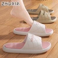 Zhuxia Dép Nam Áo Khoác Ngoài Nhà Mới Trong Nhà Phòng Tắm Chống Trơn Trượt Khử Mùi Eva Cặp Đôi Dép