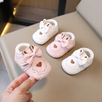 Zhuxia.giày trẻ em, giày cotton thiết kế velcro mới thu đông.