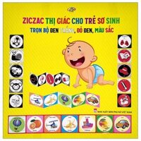 Ziczac Thị Giác Cho Trẻ Sơ Sinh - Trọn Bộ (Đen Trắng - Đỏ Đen - Màu Sắc)