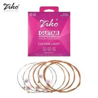 ZIKO DP-010 Siêu Nhẹ Dây Đàn Guitar Acoustic Lục Giác Hợp Kim Dây Phốt-pho Đồng Vết Thương Chống Ăn Mòn 6 Bộ Dây