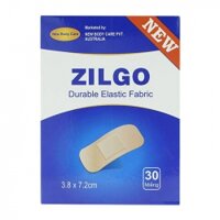 Zilgo New 3.8 x 7.2 cm 30 miếng - Băng cá nhân