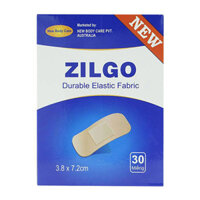 Zilgo New 3.8 x 7.2 cm 30 miếng – Băng cá nhân