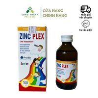 ZinC Plex - Thực phẩm bổ sung kẽm và lysin trẻ biếng ăn, kích thích tiêu hóa, tăng cường sức đề kháng (Italy) chai 100ml
