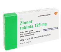 Zinnat 125mg Gsk (H/10v)