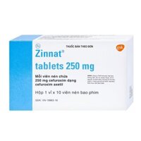Zinnat 250mg H10 viên Glaxo