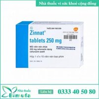 Zinnat 250mg