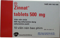 ZINNAT 500 mg H/10 viên