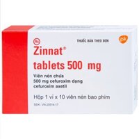 Zinnat 500mg H10 viên Glaxo