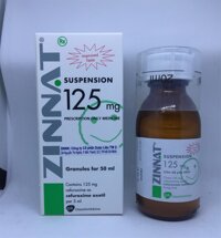 Zinnat suspension 125mg – Dạng chai (lọ)