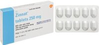 Zinnat Tablets 250mg trị nhiễm khuẩn (1 vỉ x 10 viên)