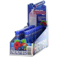 Zipfizz Healthy Sports Energy Mix with Vitamin B12 Blueberry Raspberry 20 Tubes 0.39 oz (11 g) Each