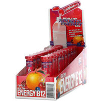 Zipfizz Healthy Sports Energy Mix with Vitamin B12 Fruit Punch 20 Tubes 0.39 oz (11 g) Each