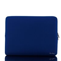 Zipper Soft Sleeve Bag Case Portable Laptop Bag Replacement for 11 inch MacBook Air Ultrabook Laptop Dark Blue