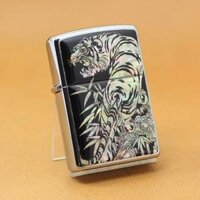 Zippo Chính Hãng Phiên Bản Châu Âu Hình Hổ 3D - Original genuine zippo lighter European version of the machine 3D Tiger