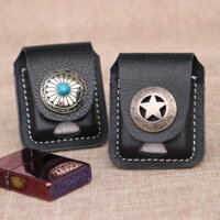 Zippo Nhẹ Hơn Bao Da Da Thật Da Bò Dầu Hỏa Bật Lửa Trường Hợp Zoro Bật Lửa Kho Báu Phụ Kiện Nút Chụp Rỗng