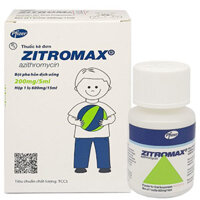 Zitromax 200mg/5ml, điều trị nhiễm khuẩn gây ra bởi vi khuẩn nhạy cảm