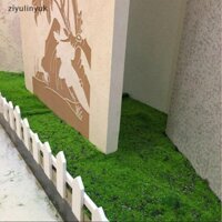 Ziyulinyuk 100 * 100cm Rêu Nhân Tạo Cây Xanh Giả Thảm Cỏ Rêu Trang Trí Nhà EN