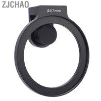 Zjchao Bộ lọc điện thoại 67mm Gắn kẹp ống kính có ren với đế lạnh cho bộ lọc sao ND CPL UV