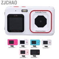 Zjchao Máy Ảnh Kỹ Thuật Số 72MP Đầu Ra Video 2.5K Màn Hình Kép Nhỏ Gọn Zoom 16X Tự Động Lấy Nét Selfie Cho Du Lịch Tụ Họp Lễ Tốt Nghiệp
