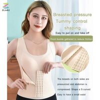 Zlinkj 3 trong 1 Thắt Lưng Nút Áo Ngực Định Hình Cho Nữ Eo Shaper Nữ Shapewear Bưa Ăn Áo Ngực - 3 trong 1 Eo Huấn Luyện Áo Ngực Hàng Ngày Mới