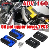 Zlwr Honda ADV160 dầu có thể che trên 2 CÁI vật liệu nhôm hàng không chống trầy xước và chống mài mòn phụ kiện xe máy sửa đổi vật tư