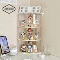 Zmonh Hộp trưng bày góc mới Hộp mù Giá đỡ trưng bày LEGO Handmade Phụ kiện lưu trữ Acrylic Trong suốt Búp bê chống bụi Nhà tổ chức * mới