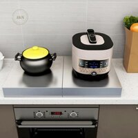 Zn Nồi cơm điện bằng thép không gỉ Khung bếp điện từ Giá để đồ nhà bếp Bếp Gas Vỏ bảo vệ tấm Giá đỡ mới