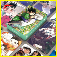 [Zoci] LOMO Card HUNTER x HUNTER Zoldyck Full-Time HUNTER 55 Laser Photocards Không lặp lại Xiaojie Qiqi Anime Polaroid HD LOMO Card Gon Freecss Hisoka Kurapika