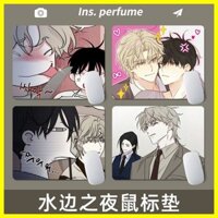 [Zoci] Miếng Lót Chuột Nước Đêm Miếng Lót Chuột Văn Phòng Viết Bàn Phím Trò Chơi Độc Đáo Sáng Tạo Anime Hoạt Hình