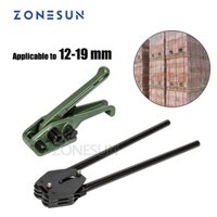 Zonesun C380 12-19mm Hướng dẫn sử dụng Dụng cụ đóng đai bằng nhựa Dụng cụ đóng đai cầm tay Máy căng PET PP Polyester Dây đai Máy đóng gói Pallet