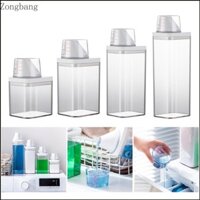 Zong Dung Tích Lớn Chất Giặt Hộp Đựng Chức Năng Kín Hơi Giặt Giặt Bột Hộp Bảo Quản Hộp Đựng Có Nắp