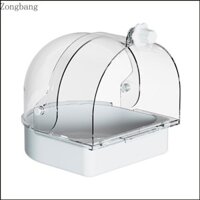 Zong Parakeets Bát Tắm Lovebird Nhà Tắm Chim Tắm Lồng Phụ Kiện Cho Vẹt Và Finches