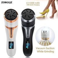 Zonggjz Foot File 2 tốc độ Foot Rasp Electric Dead Skin Calluses